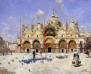 San Marco, Venecia, 1883 de Rafael Senet