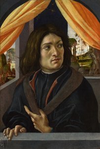 Retrato de un hombre de Raffaellino del Garbo