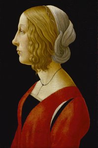 Retrato de mujer joven - Busto de mujer joven