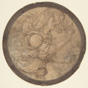 El Ángel de la Anunciación, Cartón para un bordado, 1466-1524
