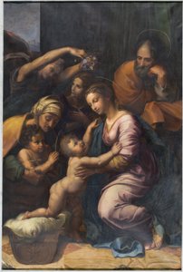 Sagrada Familia de Francisco I de Raffaello Sanzio Raphael