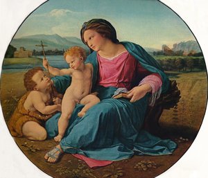 La Madonna Alba, 1510 de Raffaello Sanzio Raphael