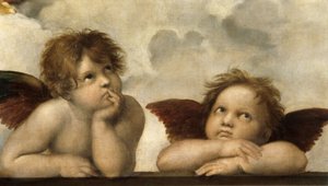 La Madonna Sixtina (detalle)