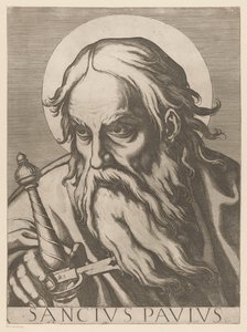 San Pablo San Pablo (título sobre el objeto) Cristo, María en de twaalf apostelen (título de la serie) El Sagrado Colegio Apostólico (título de la serie)