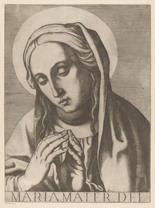 María Maria Mater Dei (título sobre objeto) Cristo, María en de twaalf apostelen (título de la serie) El Sagrado Colegio Apostólico (título de la serie)