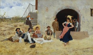 Baile en el corral