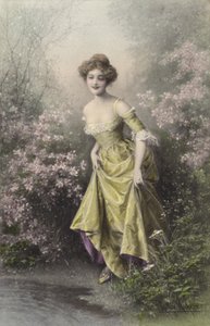 Chica de amarillo de Raimund Ritter Von Brennerstein Wichera