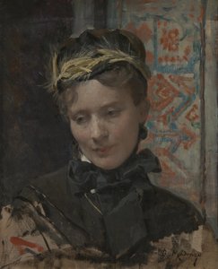 Retrato de una dama, 1885-1896 de Raimundo de Madrazo y Garreta