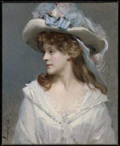 Mujer de Blanco de Raimundo de Madrazo y Garreta