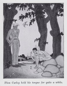 Ilustración para "But Gentlemen Marry Brunettes" de Anita Loos de Ralph Barton