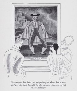 Ilustración para "But Gentlemen Marry Brunettes" de Anita Loos
