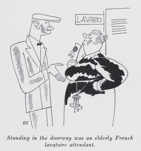 Ilustración para "But Gentlemen Marry Brunettes" de Anita Loos