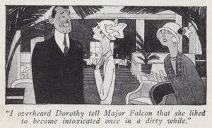 Ilustración para Los caballeros las prefieren rubias de Anita Loos