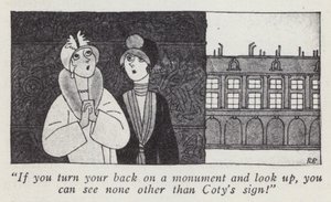 Ilustración para Los caballeros las prefieren rubias de Anita Loos de Ralph Barton