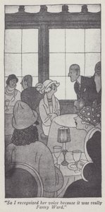 Ilustración para Los caballeros las prefieren rubias de Anita Loos de Ralph Barton