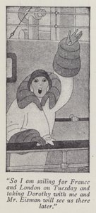 Ilustración para Los caballeros las prefieren rubias de Anita Loos