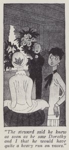 Ilustración de Los caballeros las prefieren rubias de Anita Loos