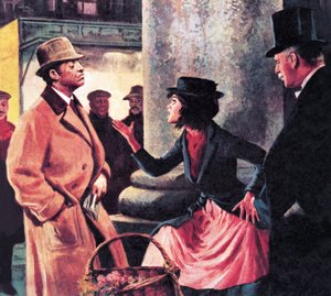 Profesor Higgins y Eliza Doolittle de Ralph Bruce