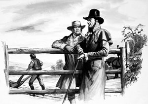William Wordsorth en su Cumberland natal de Ralph Bruce