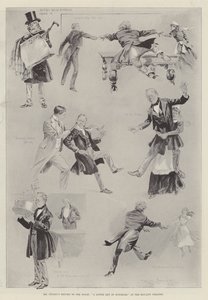 El regreso del Sr. Penley al escenario, Un pequeño rayo de sol, en el Teatro Royalty de Ralph Cleaver