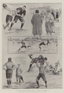 El partido de fútbol Norte vs Sur en Bristol, el 15 de diciembre de Ralph Cleaver