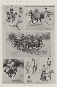 El espectáculo ecuestre de Richmond de 1901