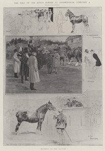 La Venta de los Caballos del Rey en Sandringham, 4 de febrero de Ralph Cleaver