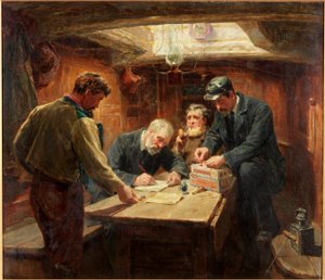 Derechos Pagados, 1896 de Ralph Hedley