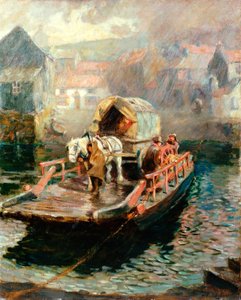 Ferry de Hylton, 1910 de Ralph Hedley