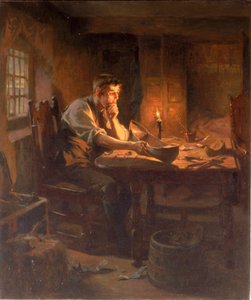Invención del Bote Salvavidas, Willie Wouldhave, South Shields, 1789, 1896 de Ralph Hedley