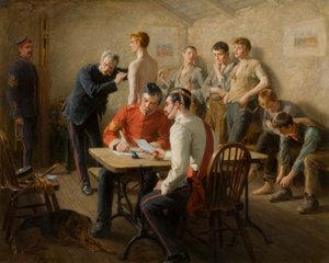 Pasando al Doctor, 1896 de Ralph Hedley