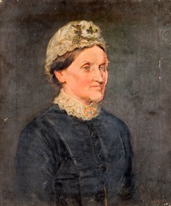 Retrato de una Mujer Anciana, 1881 de Ralph Hedley