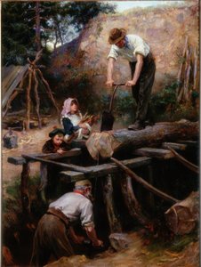 Leñadores, 1896 de Ralph Hedley