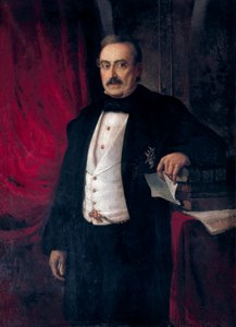 Retrato del escritor y economista Buenaventura Carlos Aribau (1798-1862) de Ramón Martí Alsina