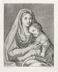 Madonna y Niño después de Francisco Bayeu y Subías