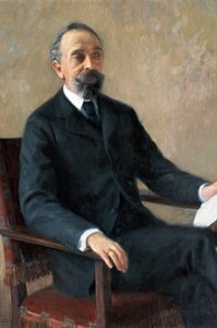 Joan Maragall i Corina, pintura de Ramon Pichot i Girones