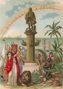 Portada del libro sobre Colón de Ramon Puiggari