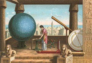 Ptolomeo en el observatorio de Alejandría