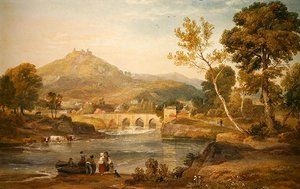 Llangollen, Gales de Ramsay Richard Reinagle