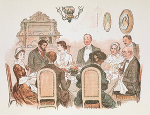 Una escena gastronómica.
