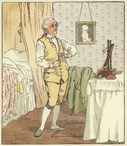 Una elegía por la muerte de un perro loco de Randolph Caldecott