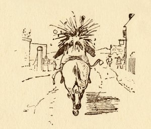 Las botellas de vino de John Gilpin explotan de Randolph Caldecott