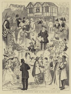Notas en el Espectáculo Shakesperiano en el Royal Albert Hall de Randolph Caldecott
