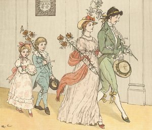 El gran Panjandrum en persona de Randolph Caldecott