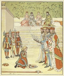 La reina de corazones de Randolph Caldecott