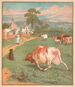Esta es la vaca con el cuerno arrugado... de Randolph Caldecott