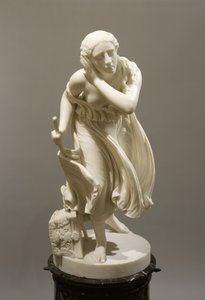 Nydia, La niña ciega de Pompeya, c.1888 de Randolph Rogers