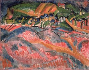 Playa de Sainte Adresse de Raoul Dufy