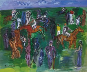 En las carreras de Raoul Dufy