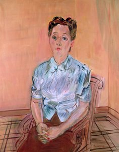 Berthe con blusa de raso (óleo sobre lienzo) de Raoul Dufy